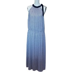 Madison jules high neck with tie maxi dress sz XXL